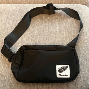 Black Belt Fanny pack Bag with Logo Patch.